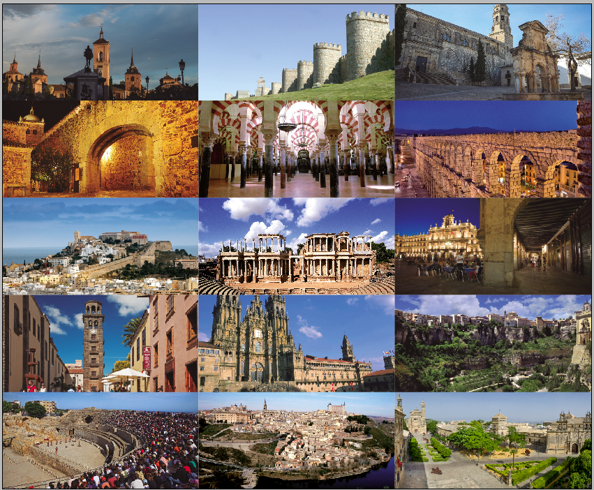 UNESCO Welterbe-Städte in Spanien