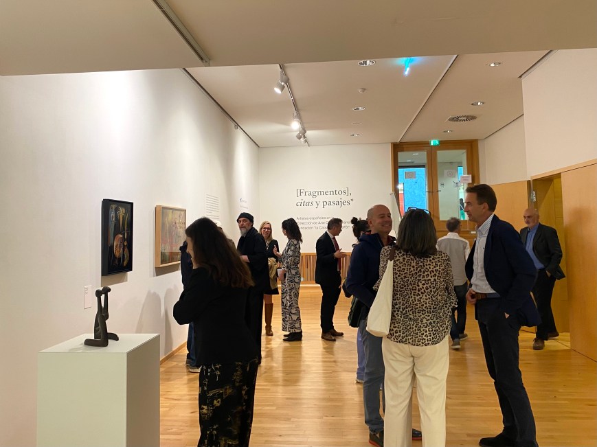Exposición Fundación ”la Caixa”: [Fragmentos], citas y pasajes*